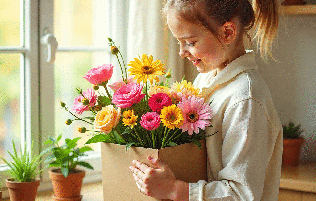 Kwiaty przez internet