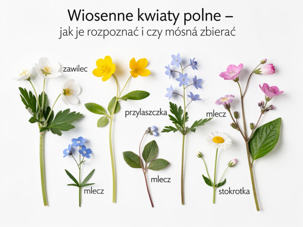 Wiosenne kwiaty polne – jak je rozpoznać i czy można zbierać